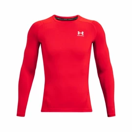 Under Armour HG Armour Comp LS-RED Férfipóló