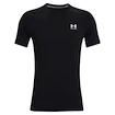 Under Armour  HG Armour Fitted SS-BLK Férfipóló XL