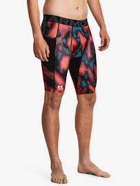 Under Armour HG Prtd Long Shorts-RED Férfirövidnadrág