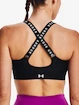 Under Armour  Infinity High Bra Zip-BLK Női melltartó