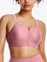 Under Armour  Infinity High Bra Zip-PNK Női melltartó