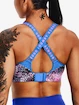 Under Armour  Infinity High Print Bra-PNK Női melltartó