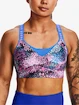 Under Armour  Infinity High Print Bra-PNK Női melltartó