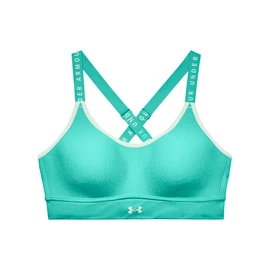 Under Armour Infinity Mid Hthr Cover-GRN Női melltartó