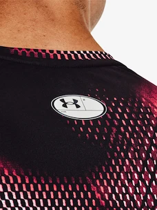 Under Armour  IsoChill Prtd Comp SS-BLK Férfipóló