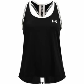 Under Armour Knockout Tank Black Ujjatlan lánykapóló