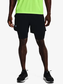 Under Armour LAUNCH 5'' 2-IN-1 SHORT-BLK Férfirövidnadrág