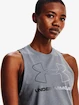 Under Armour  Live Sportstyle Graphic Tank Steel Medium Heather Gray Női ujjatlan póló