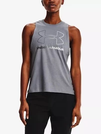 Under Armour Live Sportstyle Graphic Tank Steel Medium Heather Gray Női ujjatlan póló