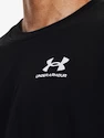 Under Armour  LOGO EMB HEAVYWEIGHT SS-BLK Férfipóló