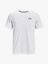 Under Armour  LOGO EMB HEAVYWEIGHT SS-WHT Férfipóló