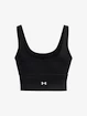 Under Armour  Meridian Fitted Crop Tank-BLK Női ujjatlan póló