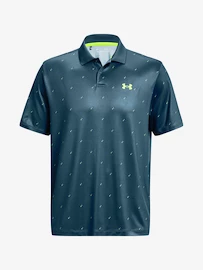 Under Armour Perf 3.0 Deuces Polo-BLU Férfipóló