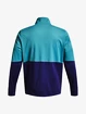 Under Armour  PIQUE TRACK JACKET-BLU Férfidzseki