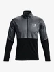 Under Armour  PIQUE TRACK JACKET-GRY Férfidzseki