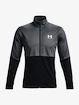 Under Armour  PIQUE TRACK JACKET-GRY Férfidzseki S/M