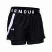 Under Armour  Play Up 2-in-1 Shorts black Női rövidnadrág