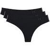 Under Armour  PS Thong 3Pack black Női alsó L