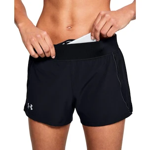 Under Armour  Qualifier Speedpocket Short black Női rövidnadrág XS