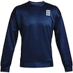 Under Armour  RECOVER LS CREW dark blue Férfi-melegítőfelső