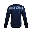 Under Armour  RECOVER LS CREW dark blue Férfi-melegítőfelső