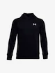 Under Armour  RIVAL COTTON HOODIE black Fiú-melegítőfelső