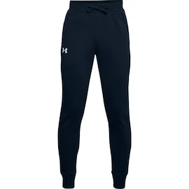 Under Armour RIVAL COTTON PANTS Dark Blue Fiú-melegítőalsó