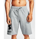 Under Armour  Rival FLC Big Logo Shorts gray Férfirövidnadrág