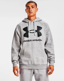 Under Armour Rival Fleece Big Logo HD-GRY Férfi-melegítőfelső