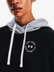 Under Armour  Rival Fleece CB Hoodie-BLK Női melegítőfelső