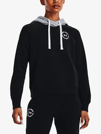 Under Armour Rival Fleece CB Hoodie-BLK Női melegítőfelső