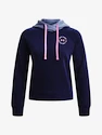 Under Armour  Rival Fleece CB Hoodie-NVY Női melegítőfelső