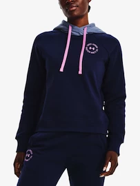 Under Armour Rival Fleece CB Hoodie-NVY Női melegítőfelső