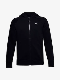 Under Armour RIVAL FLEECE FZ HOODIE-BLK Fiú-melegítőfelső