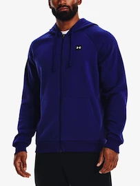 Under Armour Rival Fleece FZ Hoodie-BLU Férfi-melegítőfelső