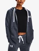 Under Armour  Rival Fleece FZ Hoodie-GRY Női melegítőfelső