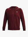 Under Armour  Rival Fleece FZ Hoodie-RED Férfi-melegítőfelső S