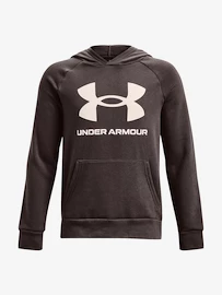 Under Armour RIVAL FLEECE HOODIE-BRN Fiú-melegítőfelső