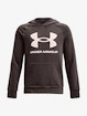 Under Armour  RIVAL FLEECE HOODIE-BRN Fiú-melegítőfelső XS