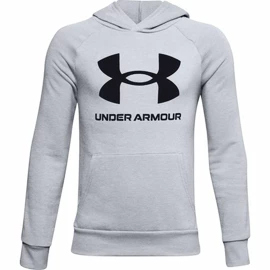 Under Armour Rival Fleece Hoodie light grey Fiú-melegítőfelső