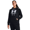 Under Armour  Rival Fleece Logo Hoodie Black Női melegítőfelső