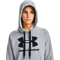 Under Armour  Rival Fleece Logo Hoodie grey Női melegítőfelső