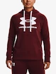 Under Armour  Rival Fleece Logo Hoodie-RED Női melegítőfelső