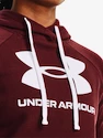 Under Armour  Rival Fleece Logo Hoodie-RED Női melegítőfelső