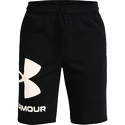 Under Armour  RIVAL FLEECE LOGO SHORTS black Fiú-rövidnadrágok