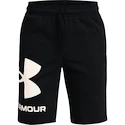 Under Armour  RIVAL FLEECE LOGO SHORTS black Fiú-rövidnadrágok M