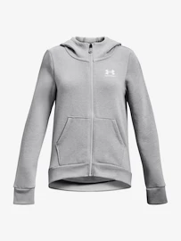 Under Armour Rival Fleece LU FZ Hoodie-GRY Lányka-melegítőfelső