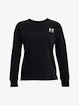 Under Armour  Rival Fleece Oversize Crew-BLK Női melegítőfelső