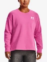 Under Armour  Rival Fleece Oversize Crew-PNK Női melegítőfelső