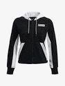 Under Armour  Rival + FZ Hoodie-BLK Női melegítőfelső